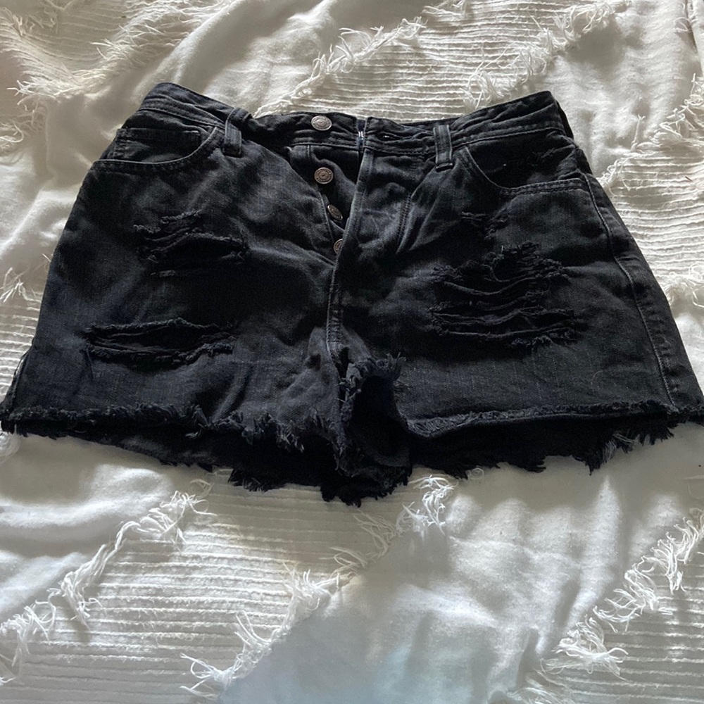 Hollister High Rise Jean shorts